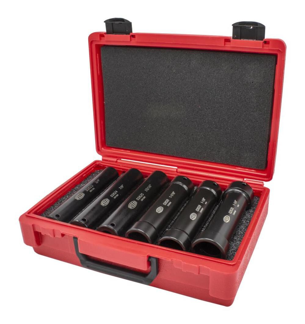 Extended Socket Set 6 Sizes 2645