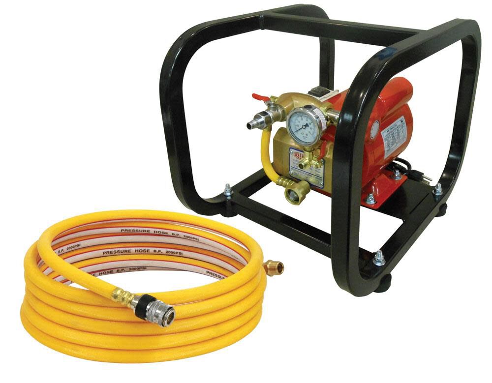 Hydrostatic Test Pump Electric with Cage 8175
