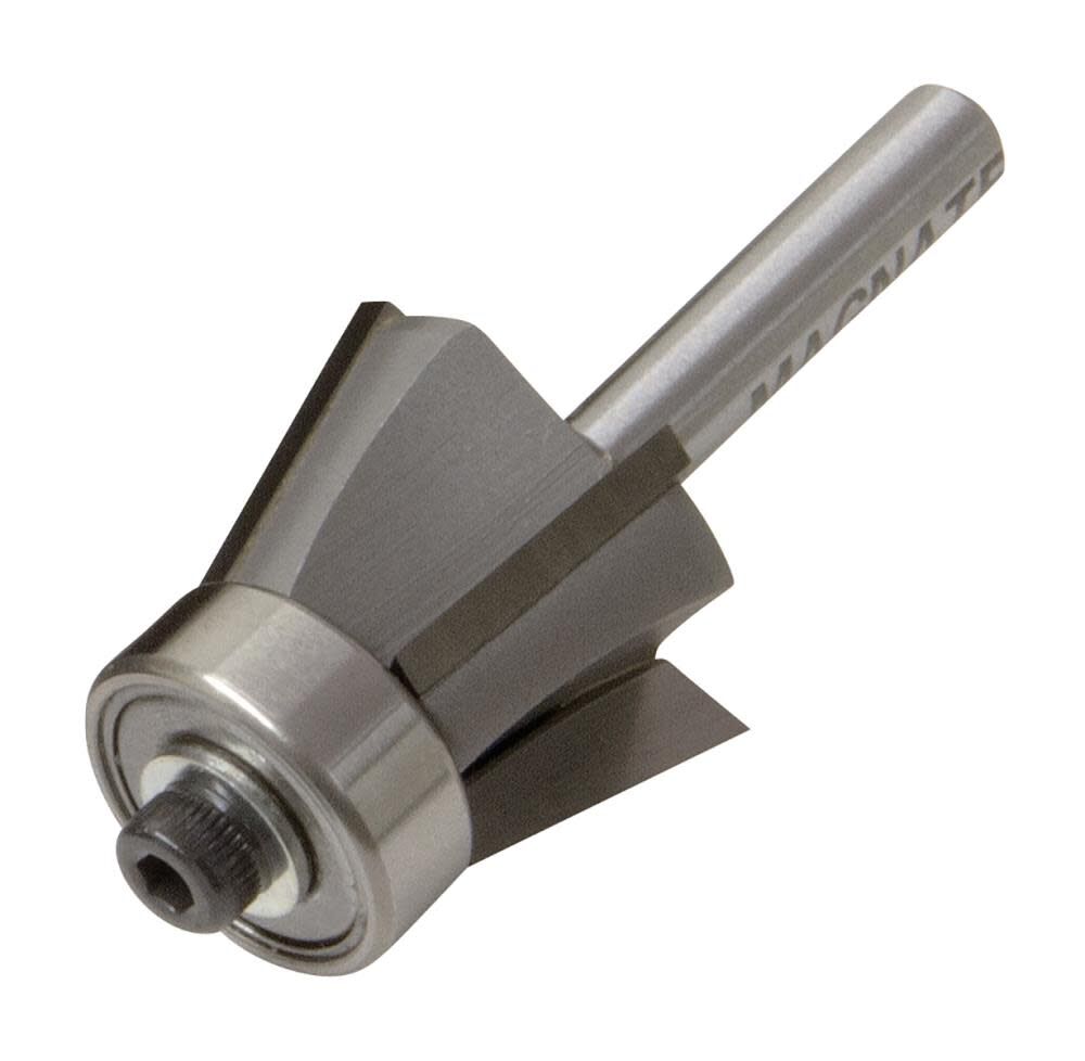 RBIT1 Carbide Router Bit with 1/4 Inch Shaft 15 Degree Bevel 44644