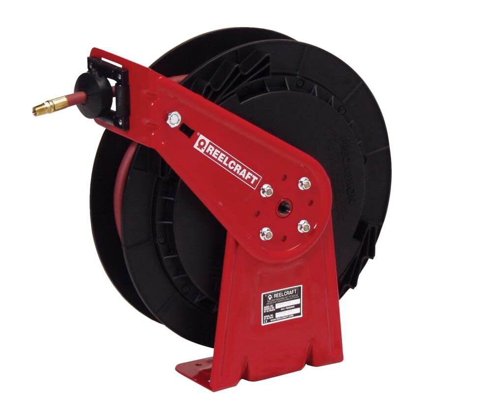 Hose Reel with Hose Steel 1/2in x 50' and Composite Materials RT850-OLP