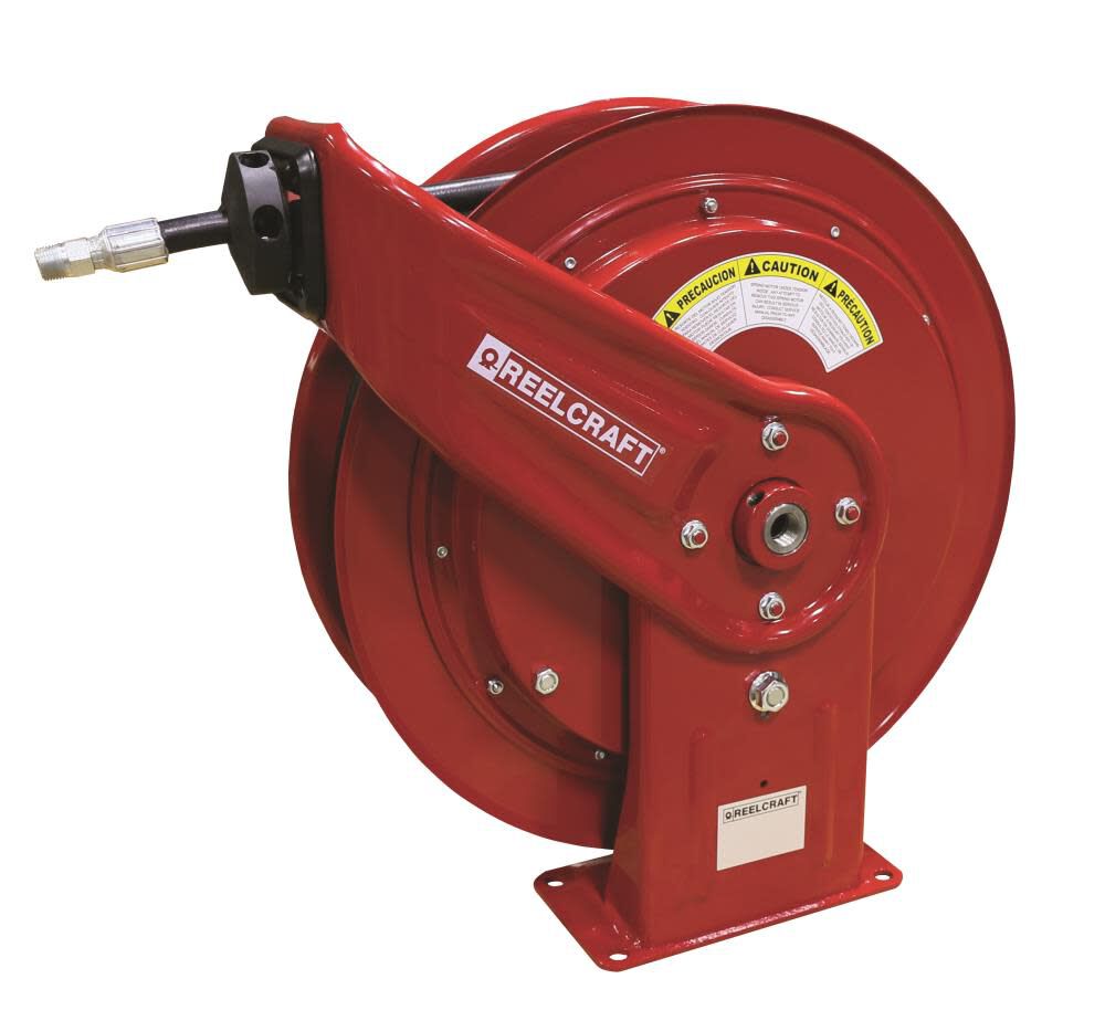 Hose Reel with Hose Steel Series HD70000 1/2in x 50' HD78050 OMP