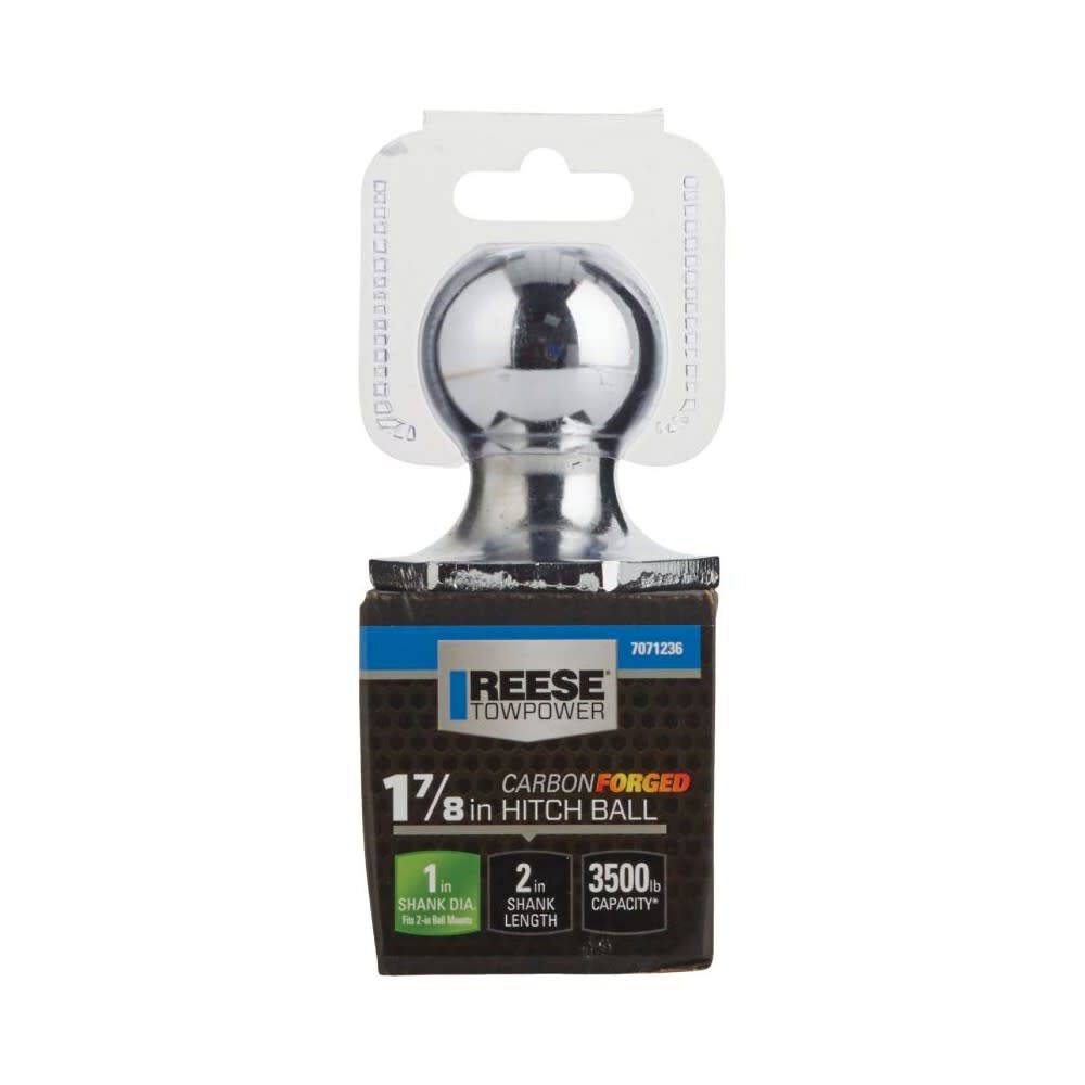 1in Chrome InterLock Hitch Ball 8470874