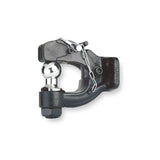 2in 16000 lbs Black Steel Combination Pintle Hook & Ball 8455420