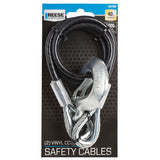 40in 5000 lbs Black Vinyl Coated Towing Safety Cable 8311573