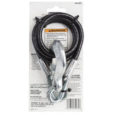 40in 5000 lbs Black Vinyl Coated Towing Safety Cable 8311573