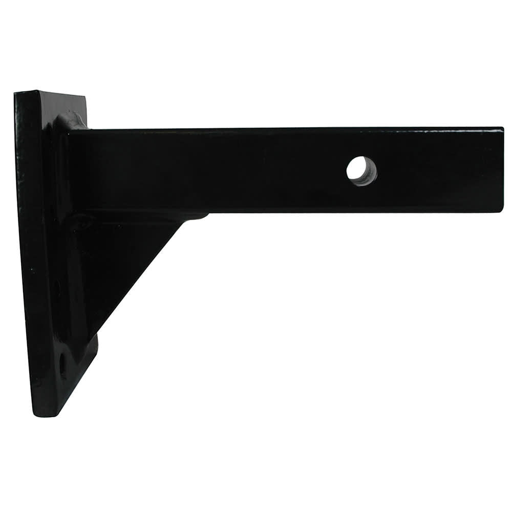 7.75in 10000 lbs Black Steel Pintle Hook Mounting Plate 8312431