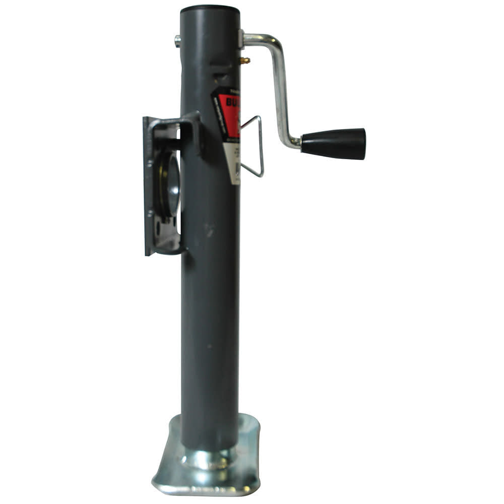 Bulldog 10in SWS 151 DS 2000 lbs Side Wind Round Trailer Jack 7209596