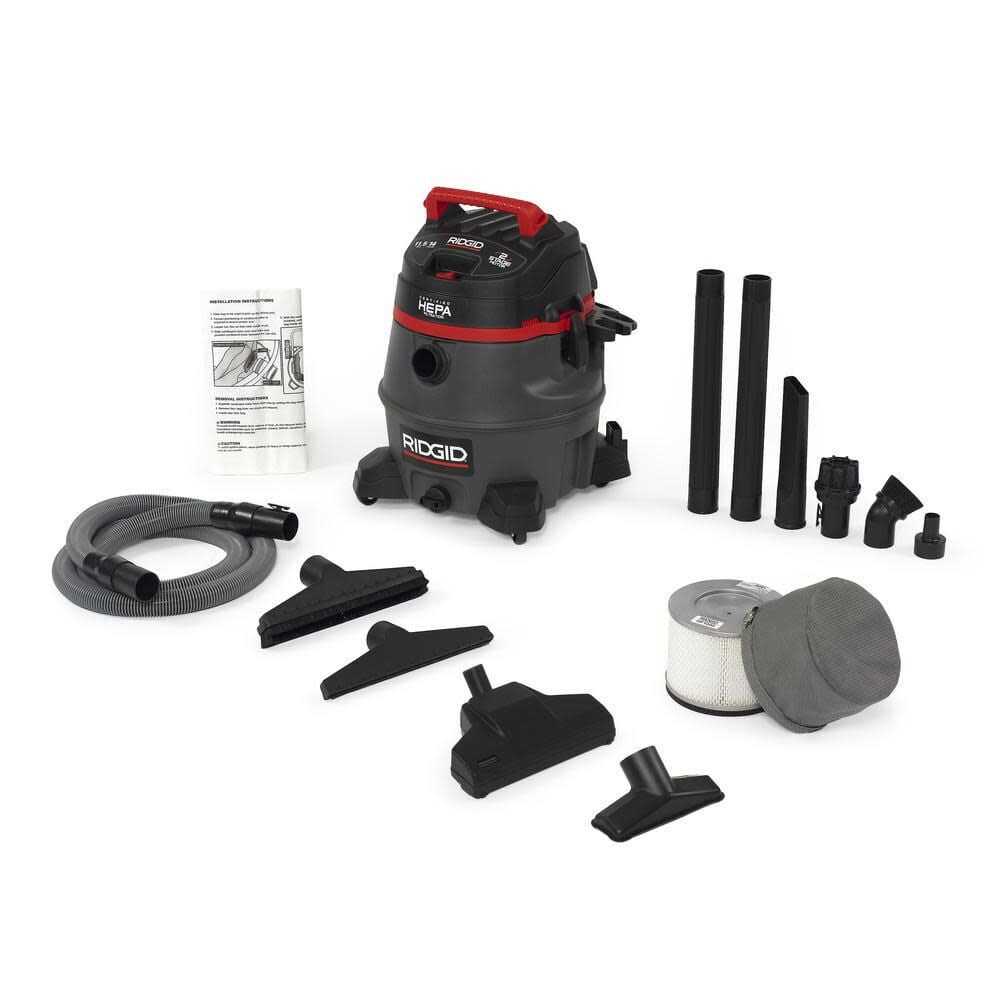 14 Gallon Hepa Certified Wet/Dry Vac 50368