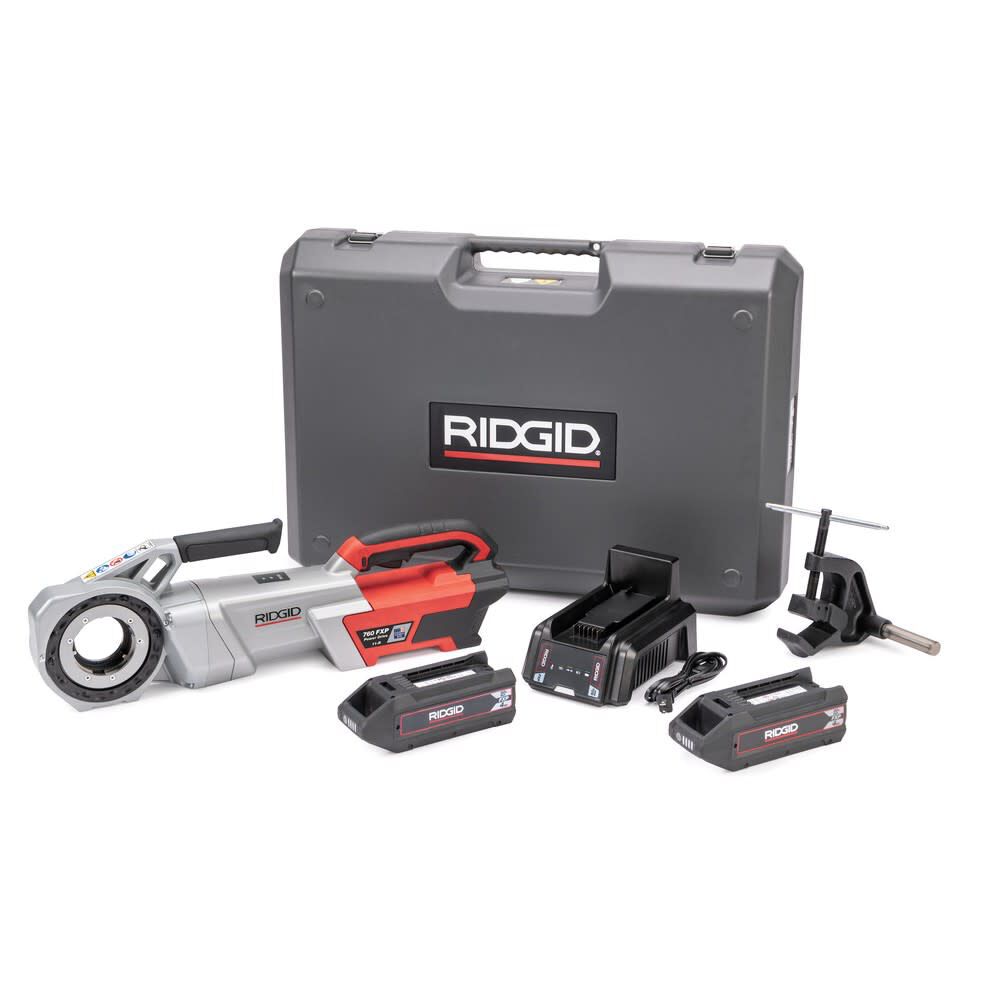 760 FXP 11-R Power Drive Threading Tool Kit 72018