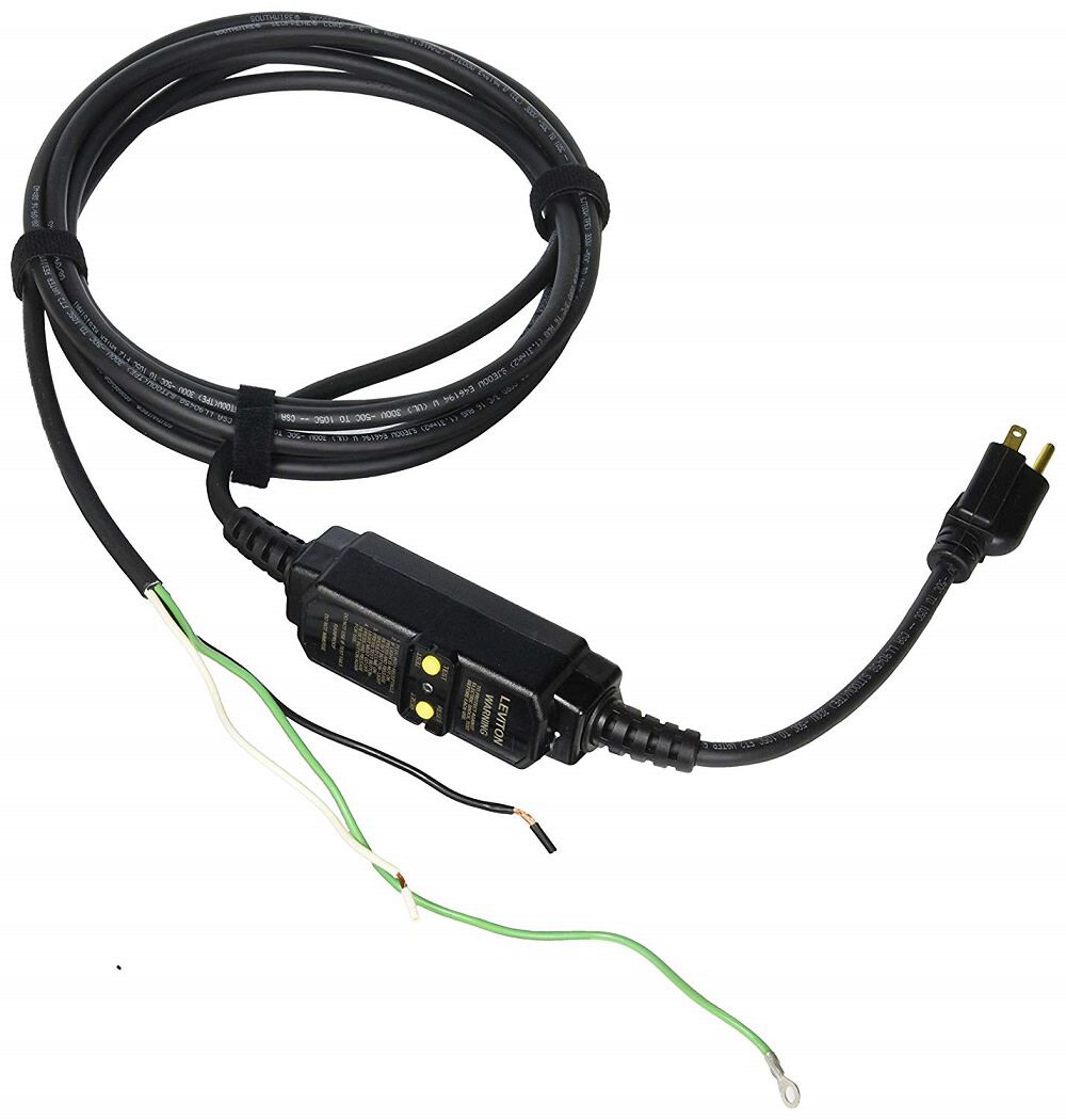 Replacement GFI Line Cord for the K-1500 A&B and K-3800 Drain Cleaning Machines 50507