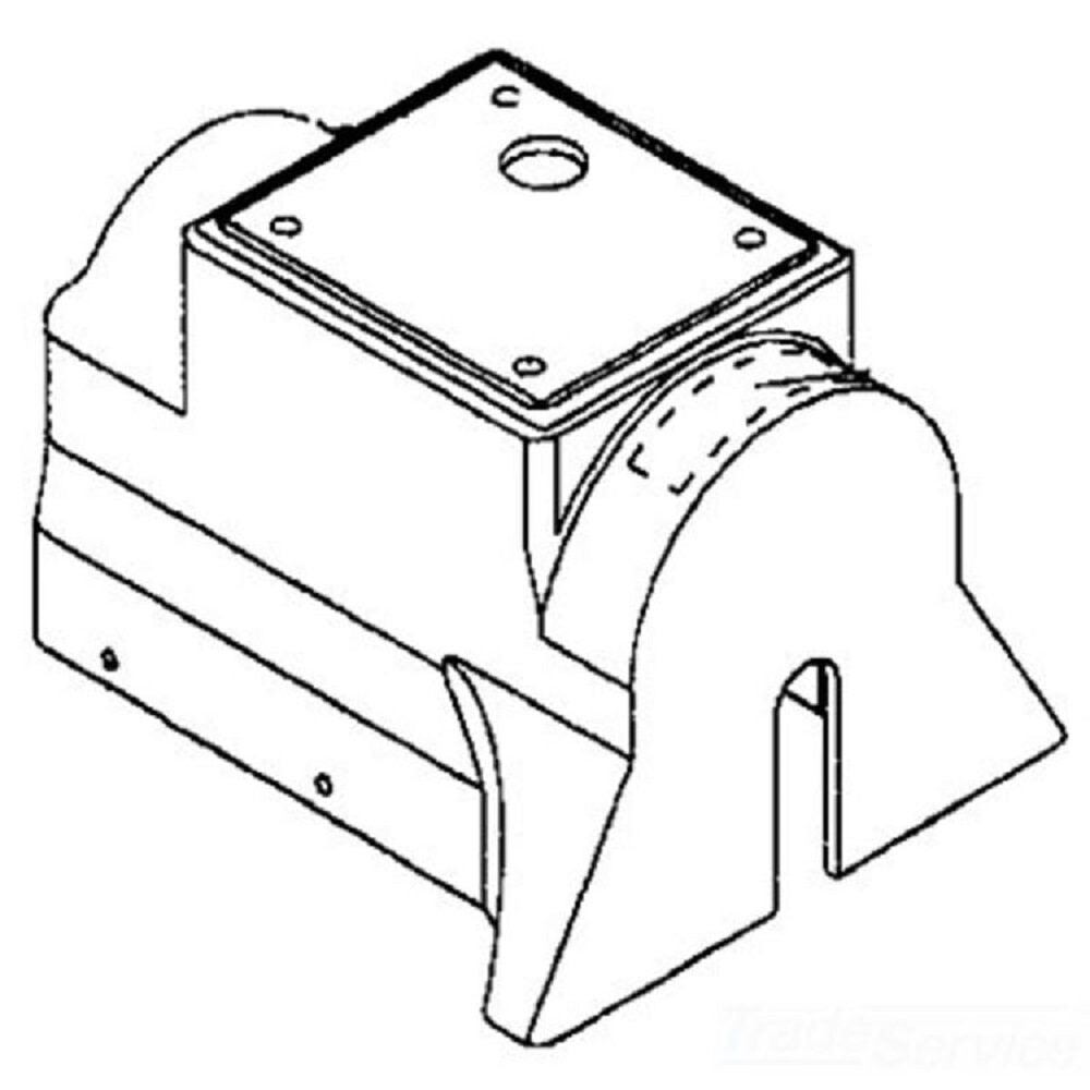 Replacement Motor Shroud for K7500 Drum Machine 60392