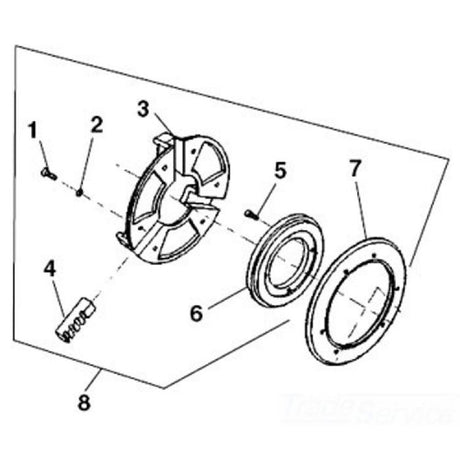 Replacement Rear Centering Assembly for 535 Threading Machine 47570