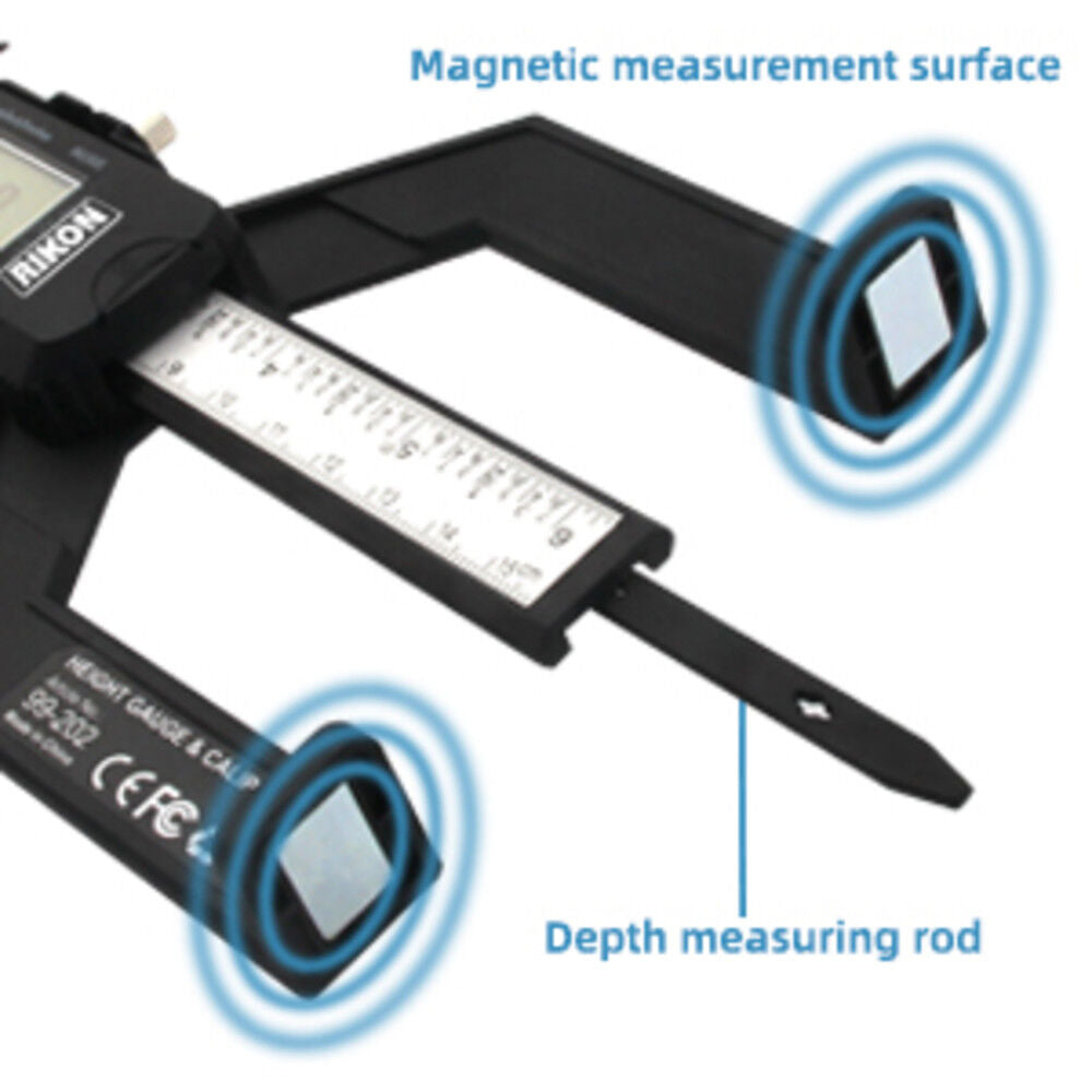 Digital Blade and Bit Height Gauge & Caliper with LCD Display 99-202