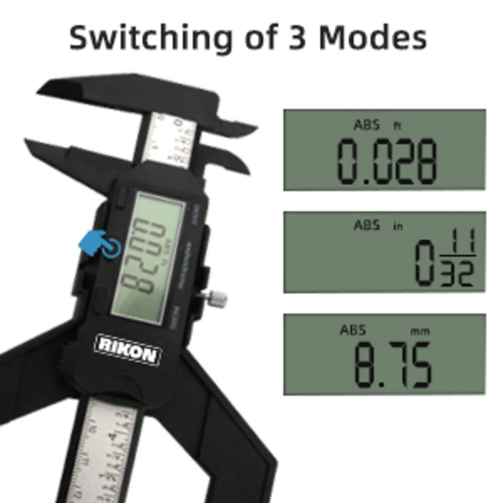 Digital Blade and Bit Height Gauge & Caliper with LCD Display 99-202