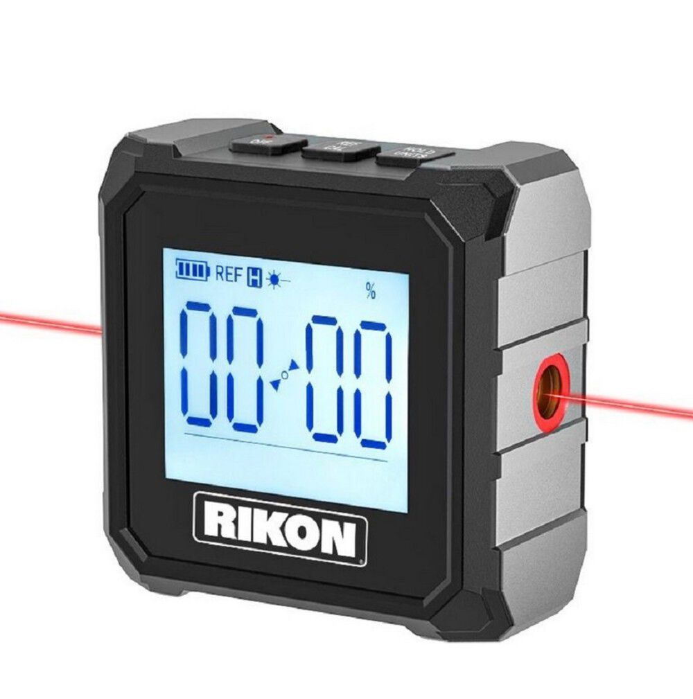 Magnetic Inclinometer with Laser for Angles 99-201