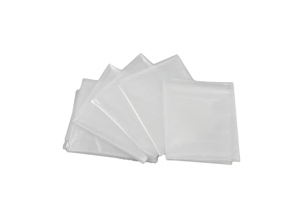 Plastic Dust Bag for 60-100 1HP Dust Collector 5 pack 60-901