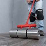 100 lb. Vinyl and Linoleum Floor Roller with Transport Wheels 10-952