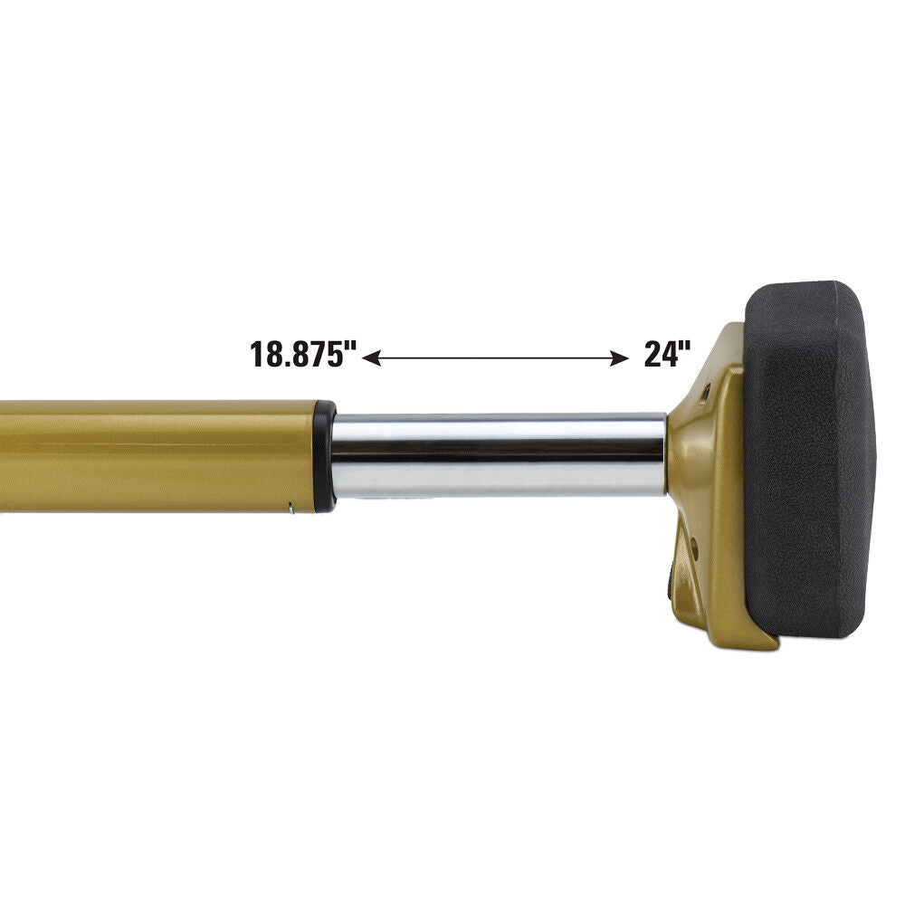 Golden Touch Carpet Knee Kicker with 8 Pin Depth Settings and Adjustable Length from 18.875 Inch to 24 in. 10-501