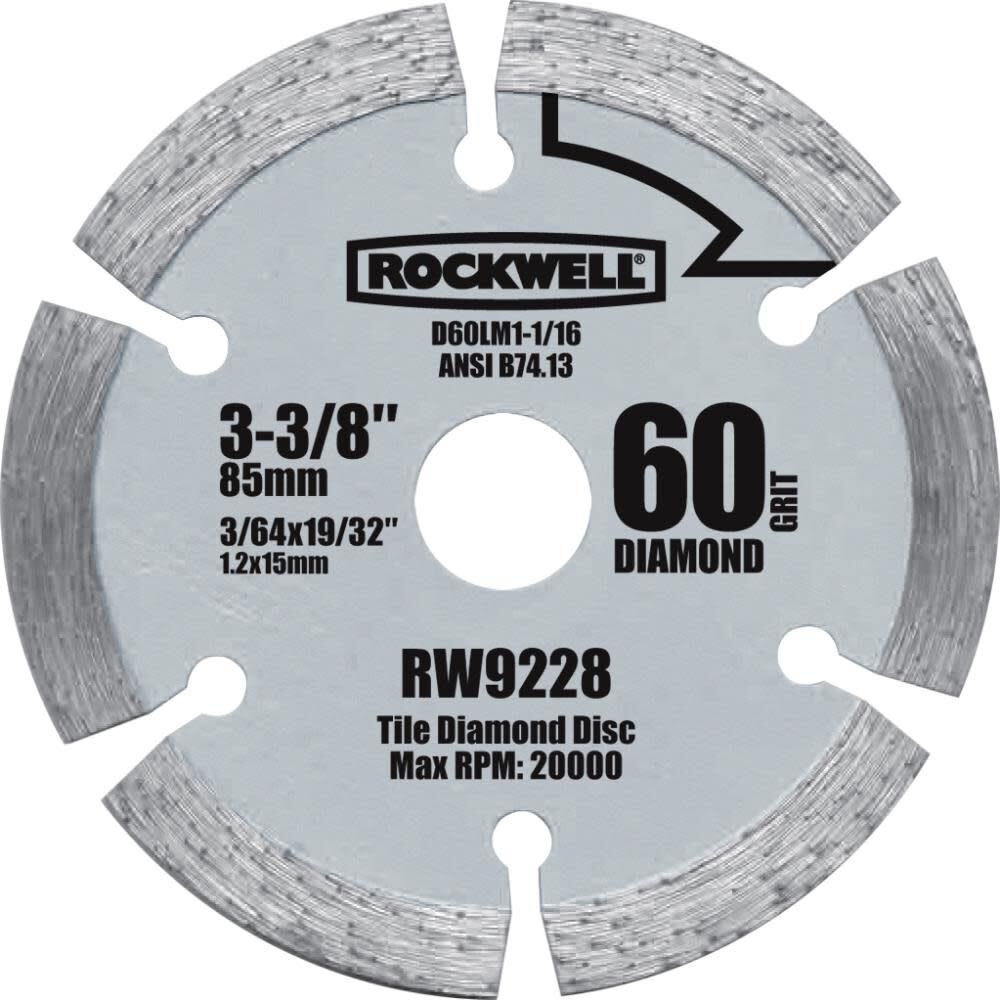 3-3/8-in Continuous Diamond Circular Saw Blade RW9228