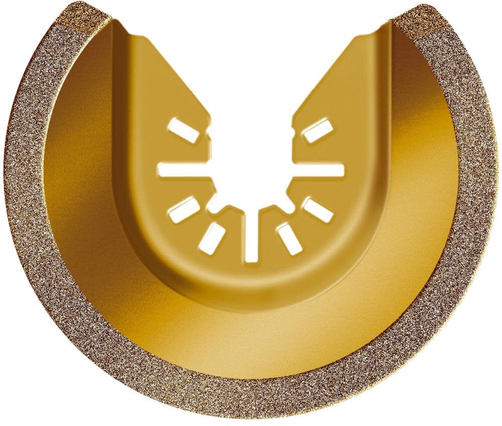 Sonicrafter 3-1/8 In. Universal Fit Carbide Grit Semicircle Blade RW8946