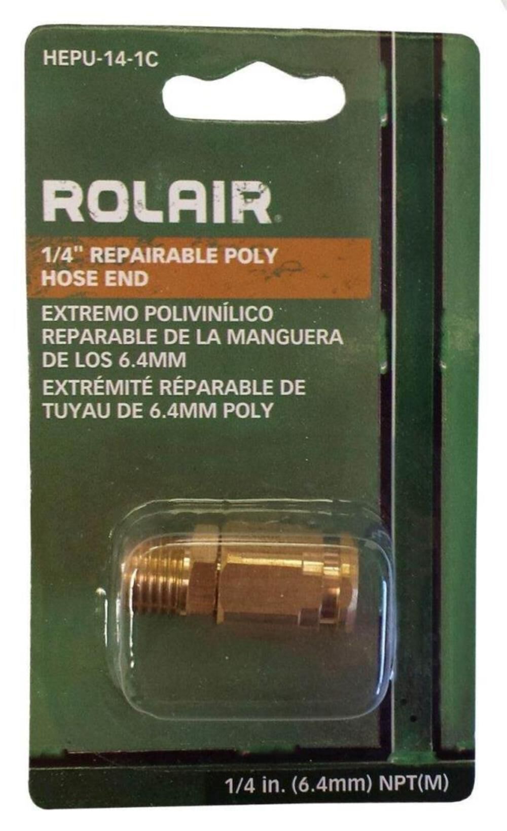 1/4 In. Poly Hose End HEPU-14-1C