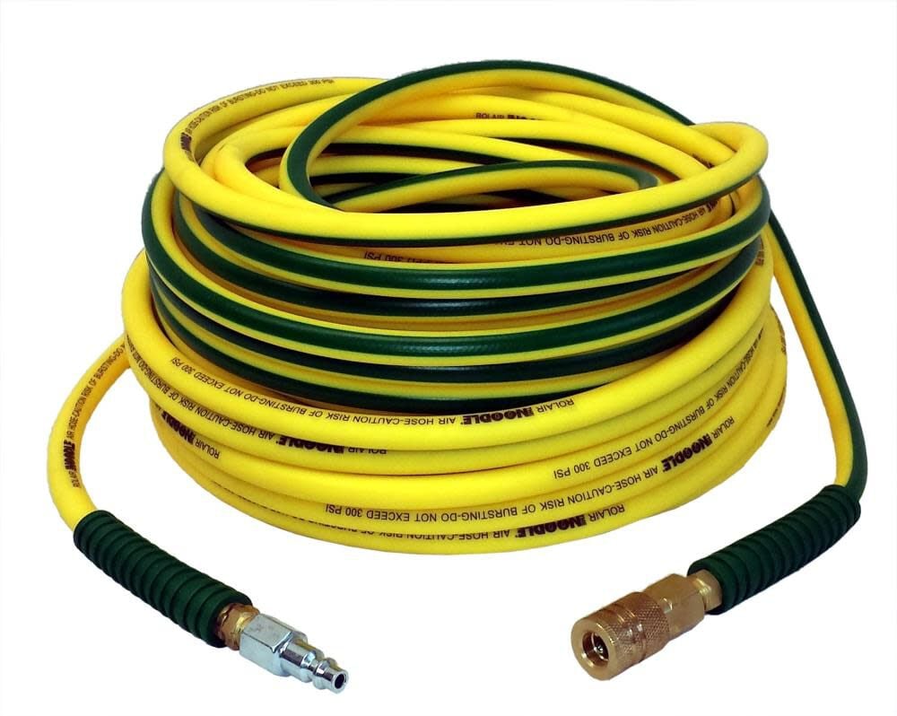 1/4 In. x 100 Ft. Noodle Air Compressor Hose (incl. 1/4in coupler/plug) 14100NOODLE