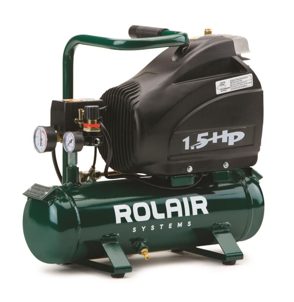 1.5 HP (115V) 4 CFM@90PSI 2.5 Gall Hot-Dog Compressor FC1500HS3