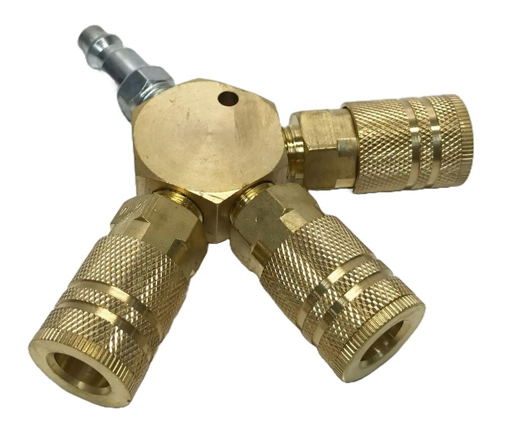 3-Way Hex Manifold M-HEX3CP-14-1C