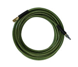 3/8In x 100Ft Poly Air Compressor Hose with Fittings 38100POLY