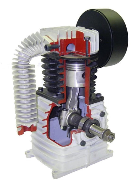 K18 Single-Stage Compressor Pump with Flywheel PMP12K18CH