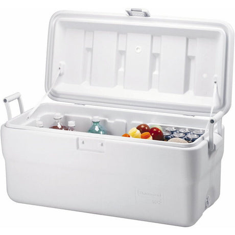 102qt Marine Series Ice Chest Hard Cooler White 198200TRWHT