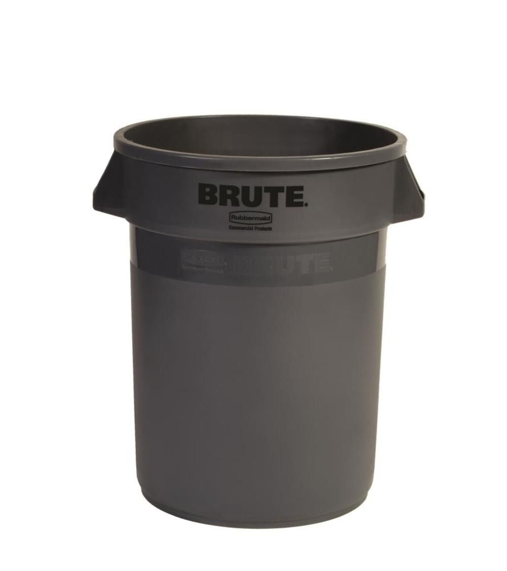 32 gal BRUTE Container Without Lid Gray FG263200GRAY