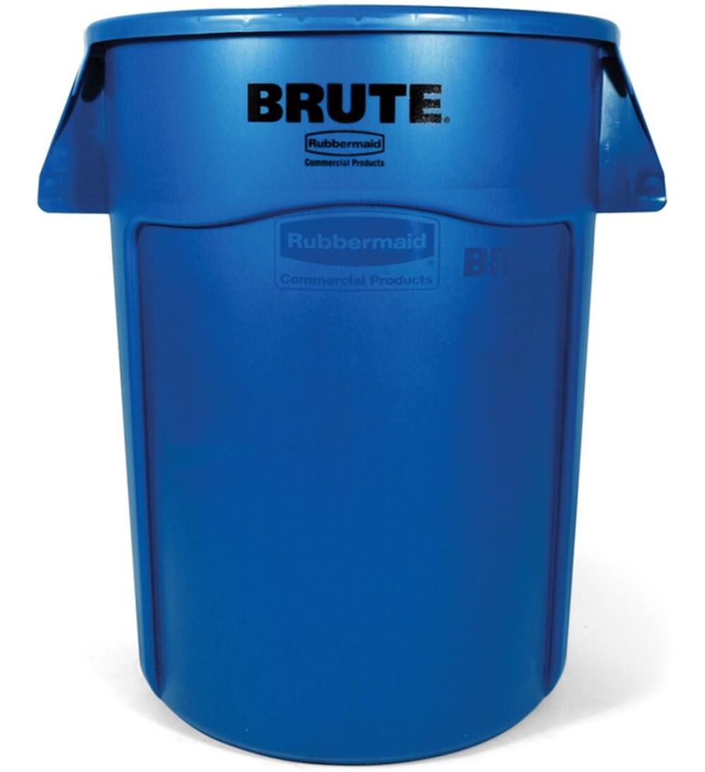 44 Gallon BRUTE Heavy Duty Blue Vented Container FG264360BLUE