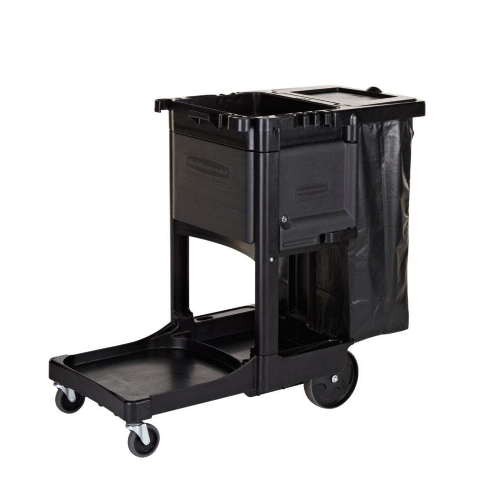 Executive Janitorial Cleaning Cart Traditional 1861430