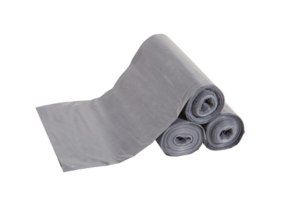 Polyliner 55 Gallon Trash Bags 100qty FG501188GRAY