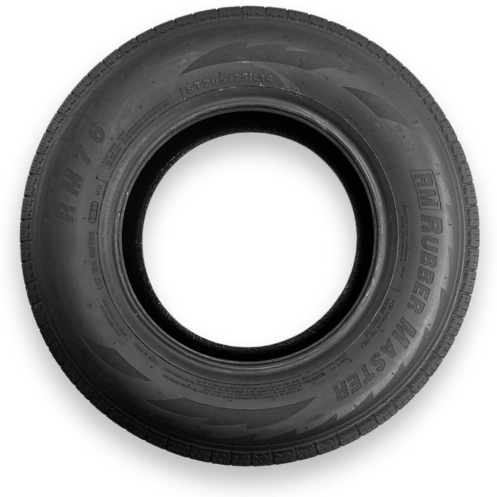 RM76 ST205/75R14 6P ST Radial Trailer Tire - Tire Only 470205