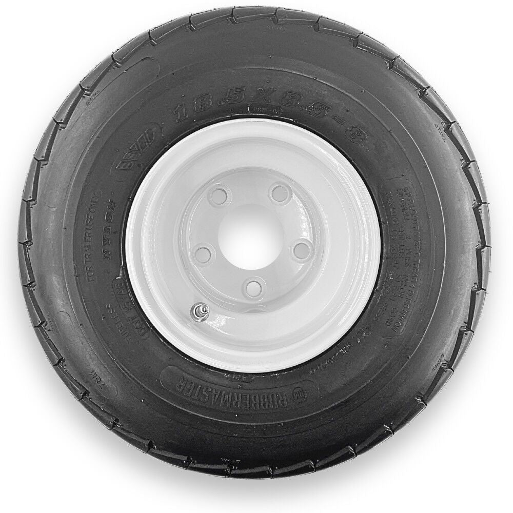 Tire 18.5 x 8.50-8 4P TL & MTD 8 x 7 5 on 4.5 STAMPED 599005