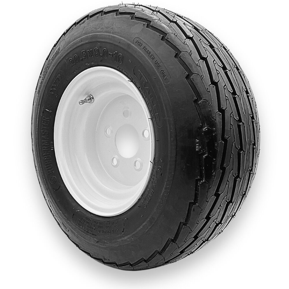 Tire 20.5 x 8.0-10 10P TL & MTD 10 x 6 5 on 4.5 STAMPED 599105