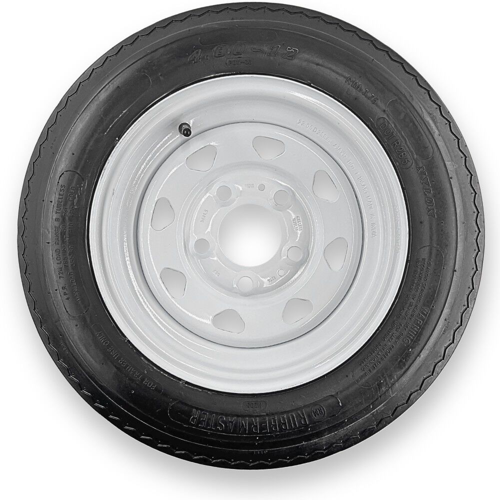 Tire 4.80-12 6P TL & MTD 12 x 4 5 on 4.5 SPOKE 599155