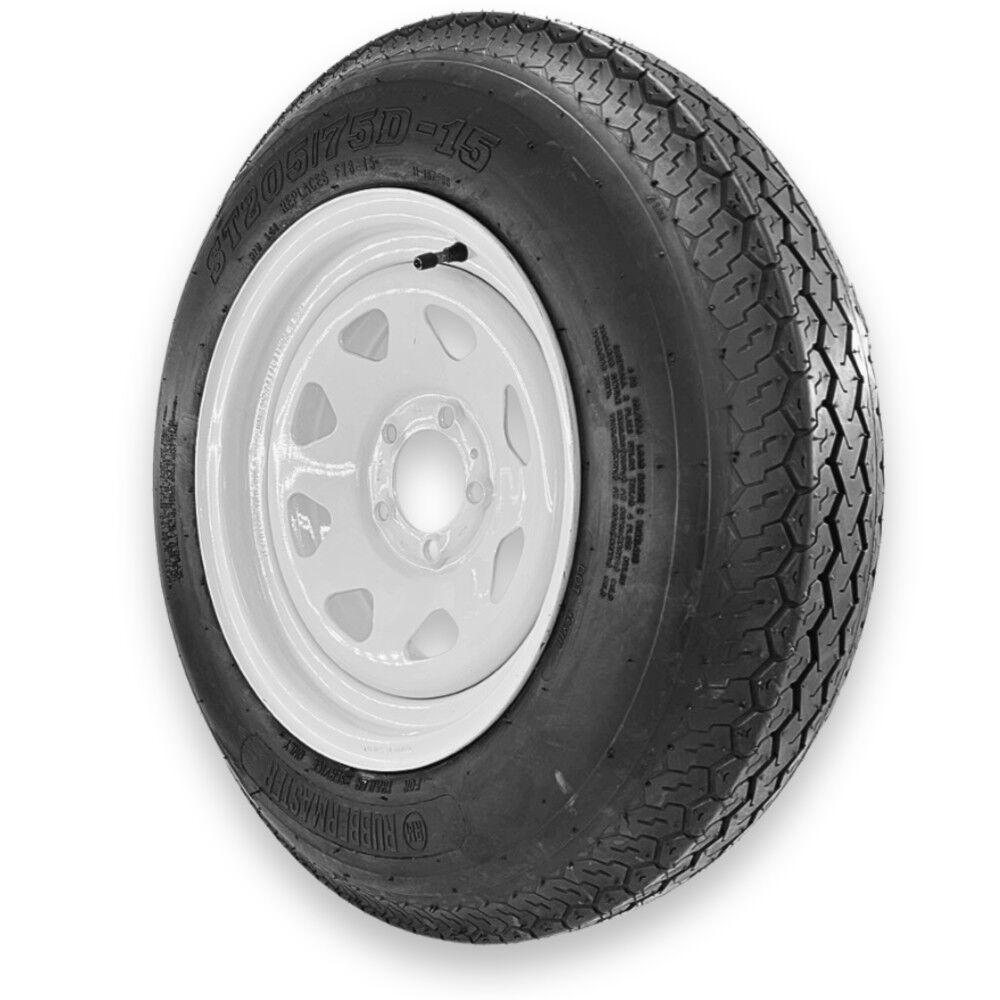 Tire F78-15 6P TL & MTD 15 x 6 5 on 5 SPOKE 599297