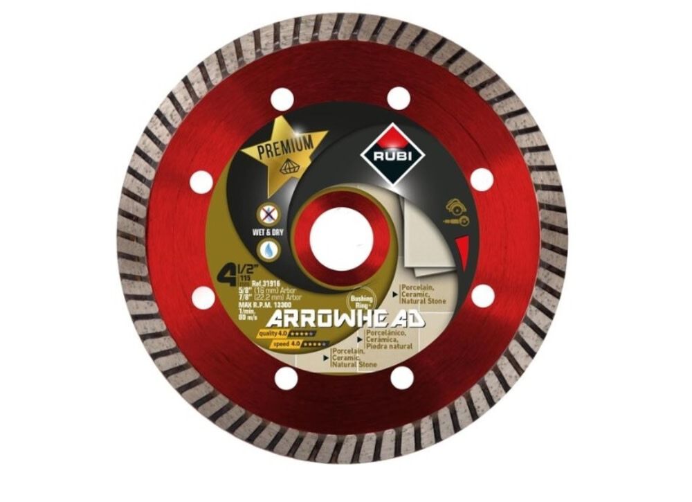 Arrowhead 4-1/2 In. Premium Turbo Diamond Blade 31916