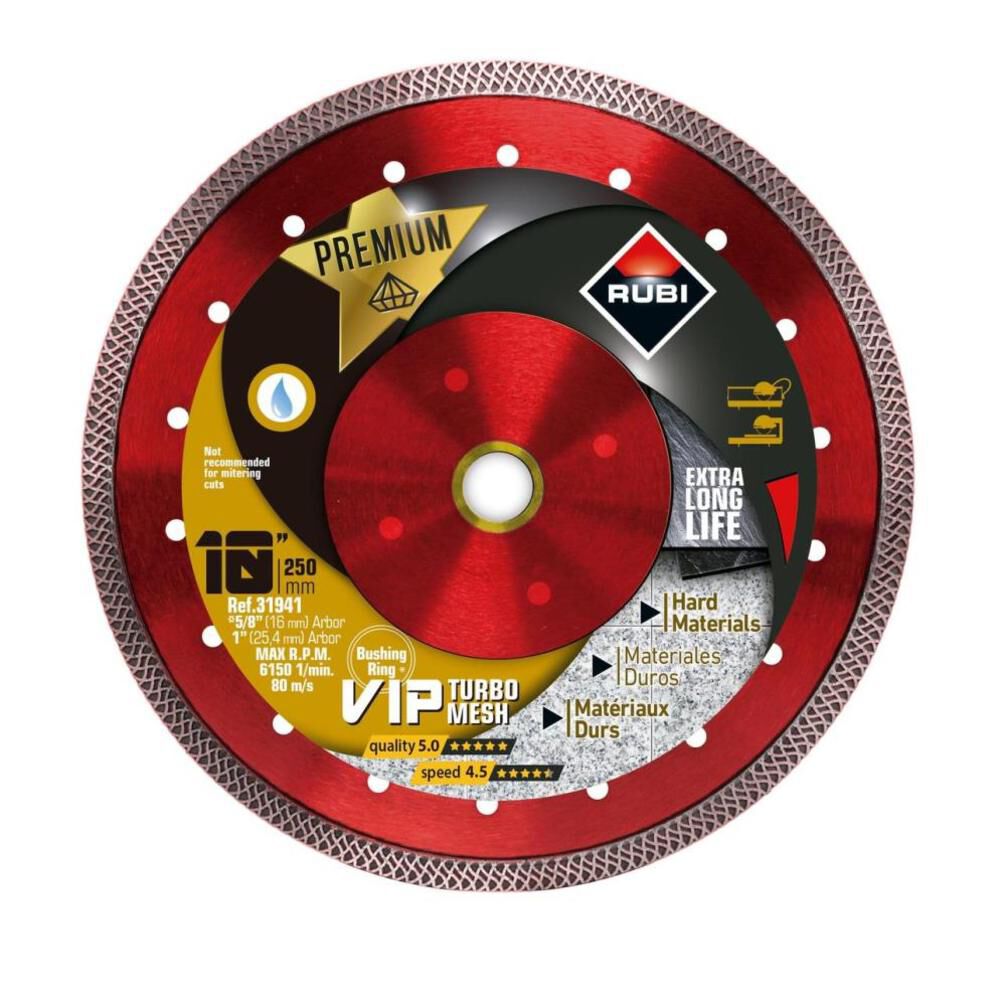 Blade Viper Mesh 10 In. Diamond Blade (1in and 5/8in Arbor) 31941