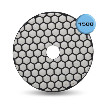 Resin Dry Polishing Pad 1500 Grit 4 In. 61933