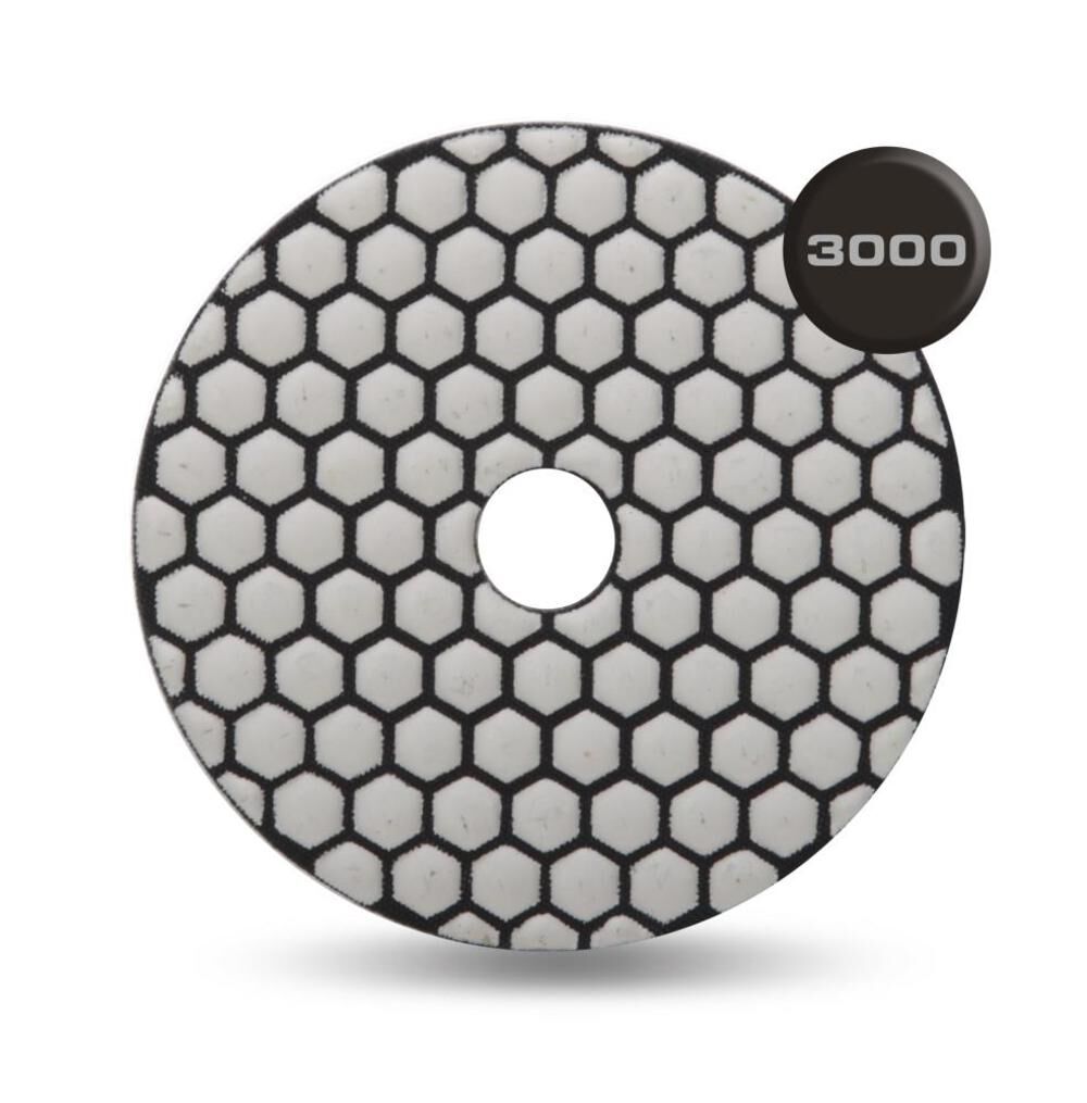 Resin Dry Polishing Pad 3000 Grit 4 In. 61940