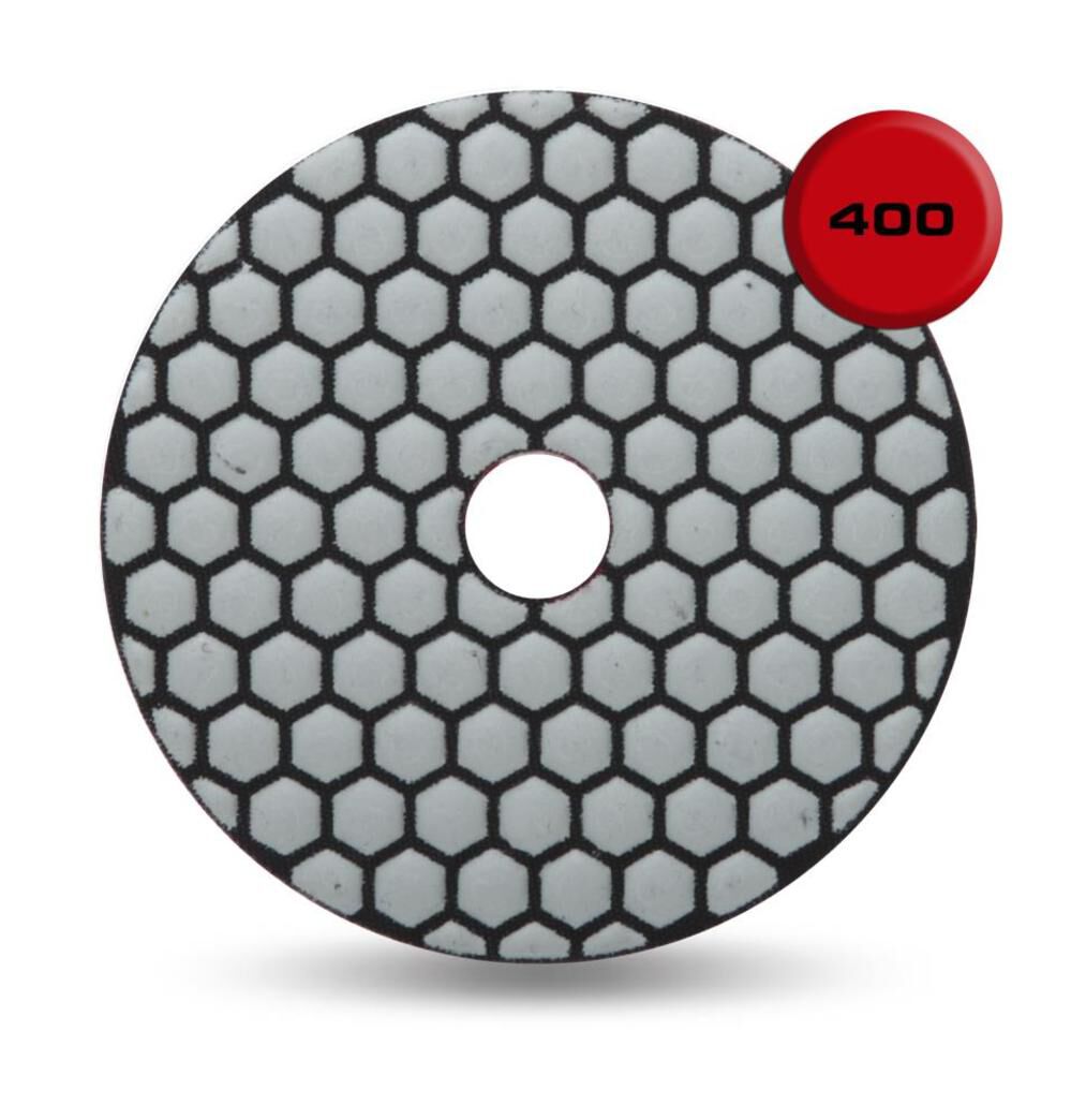 Resin Dry Polishing Pad 400 Grit 4 In. 61931