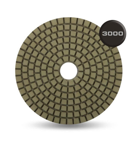 Resin Wet Polishing Pad 3000 Grit 4 In. 61964