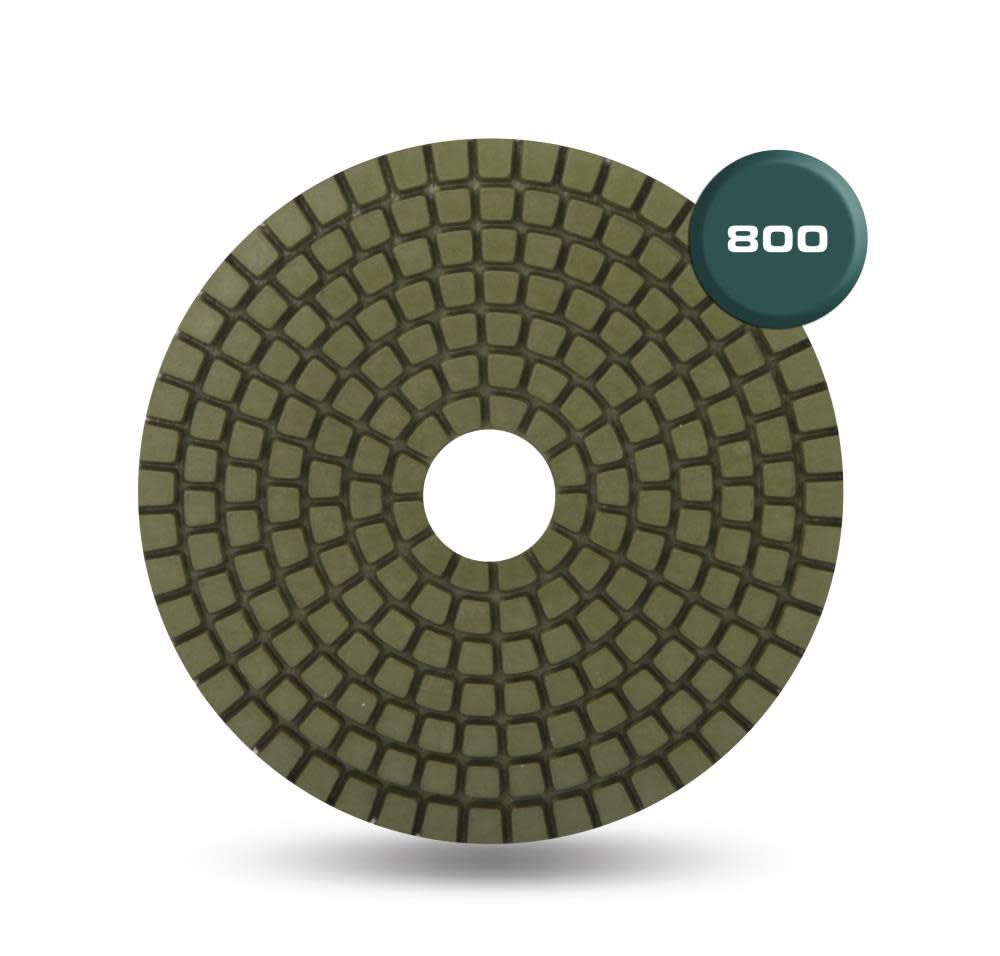 Resin Wet Polishing Pad 800 Grit 4 In. 61959