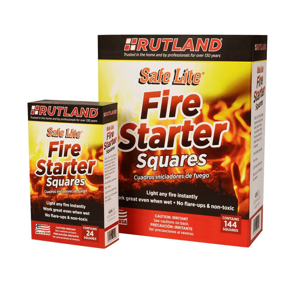 Safe Lite Fire Starter Square 144pc 50B