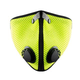 M2 Air Filtration Mask Reusable Nylon Safety Green Large 20023R