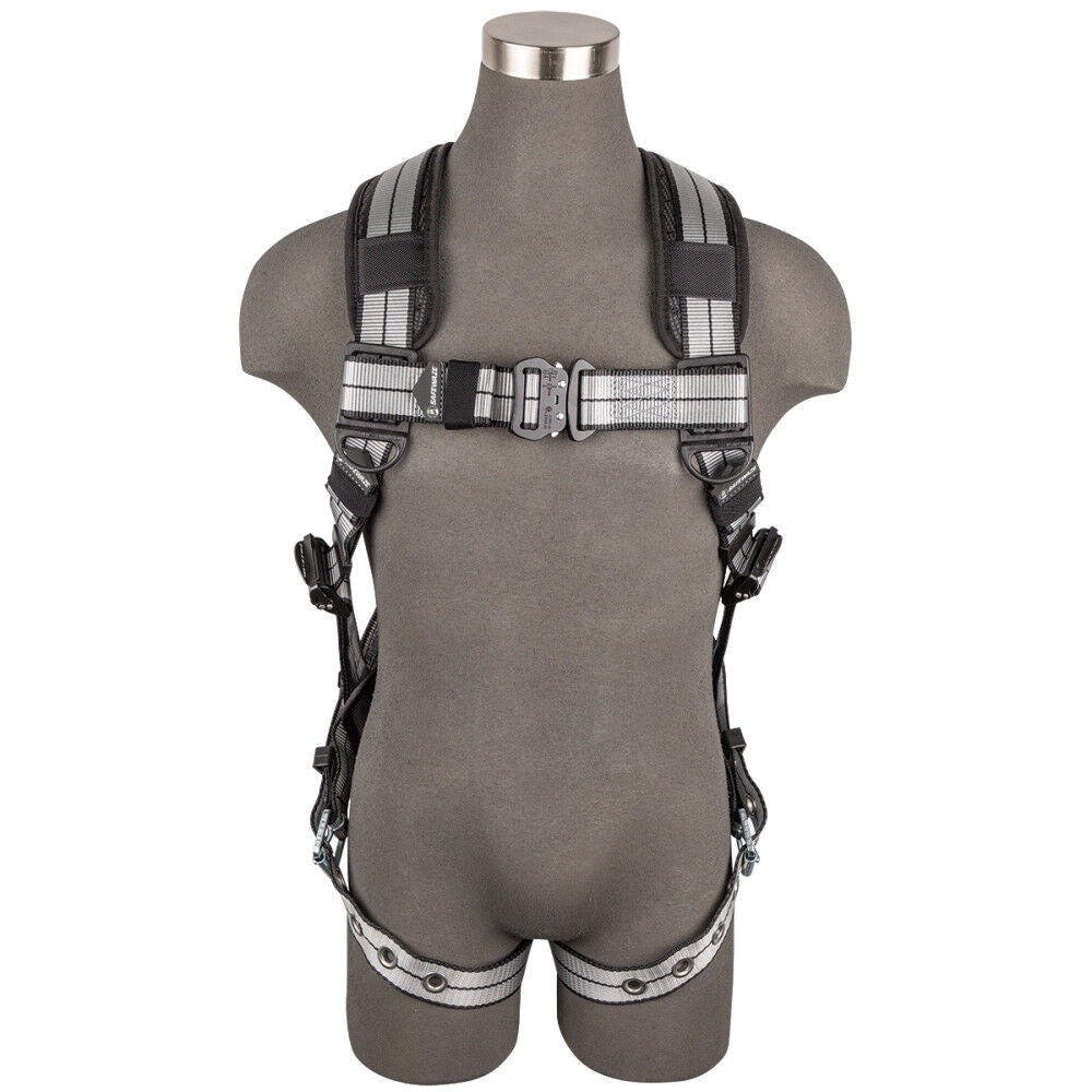 PRO+ Construction Harness Medium with Aluminum QC Chest/TB Leg 020-1230